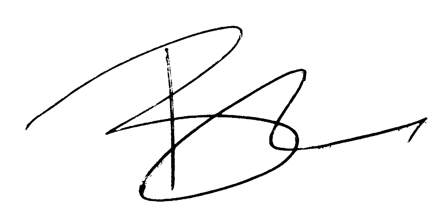 Brad Wells Signature